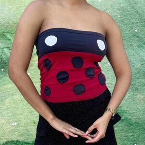 Handmade Ladybug Top